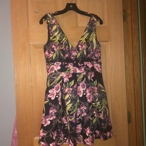 Luxxel Fit and Flare Homecoming Dress